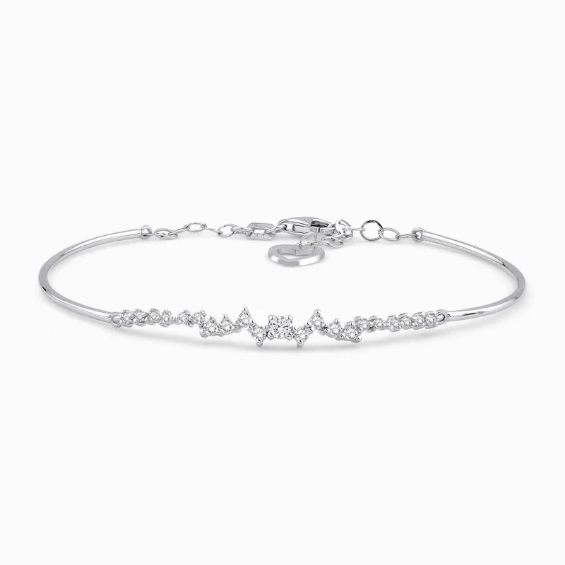 0.43 ct Pırlanta Kelepçe Bileklik