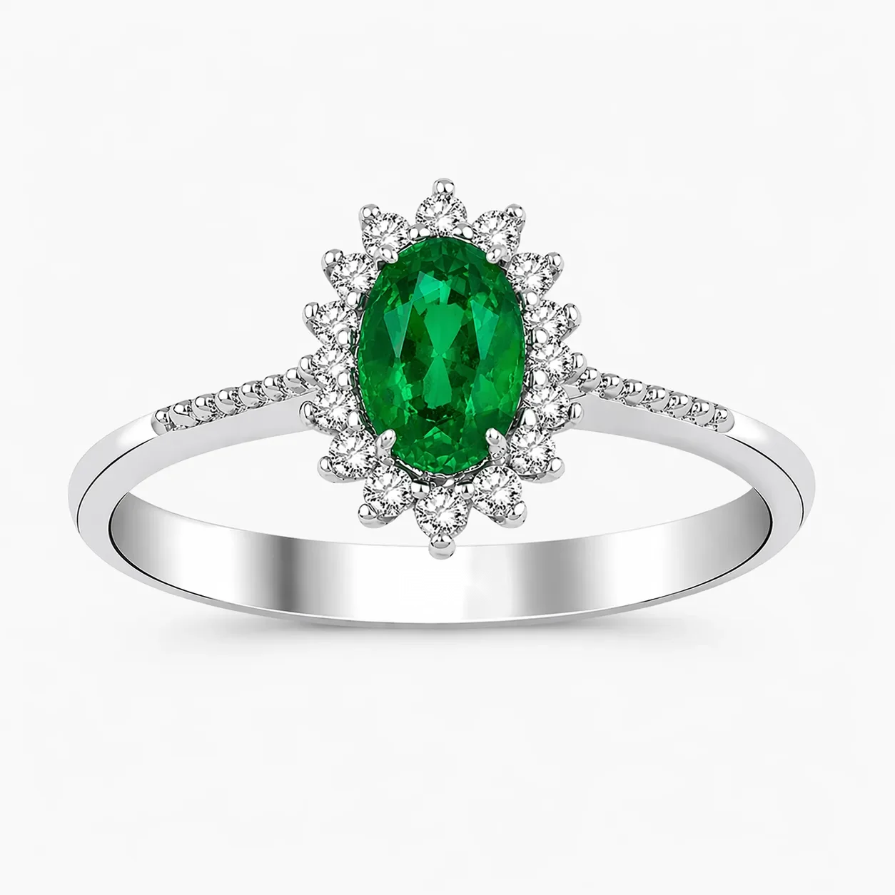 0.60 ct Zümrüt Yüzük
