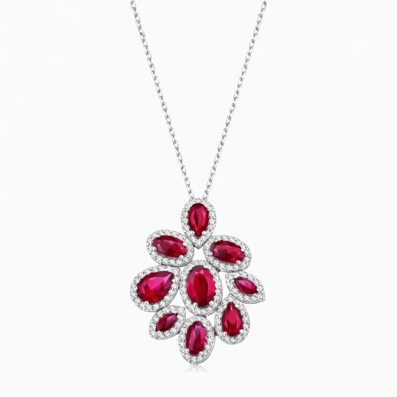 2.65 ct Yakut Kolye