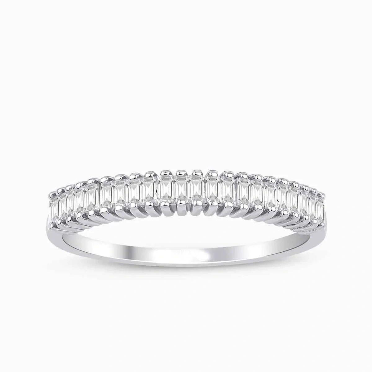 0.25 ct Pırlanta Baget Yüzük
