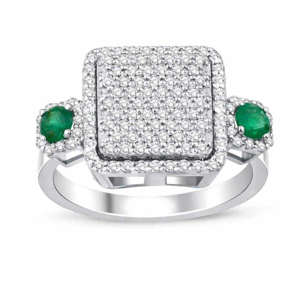 0.89 ct Zümrüt Yüzük