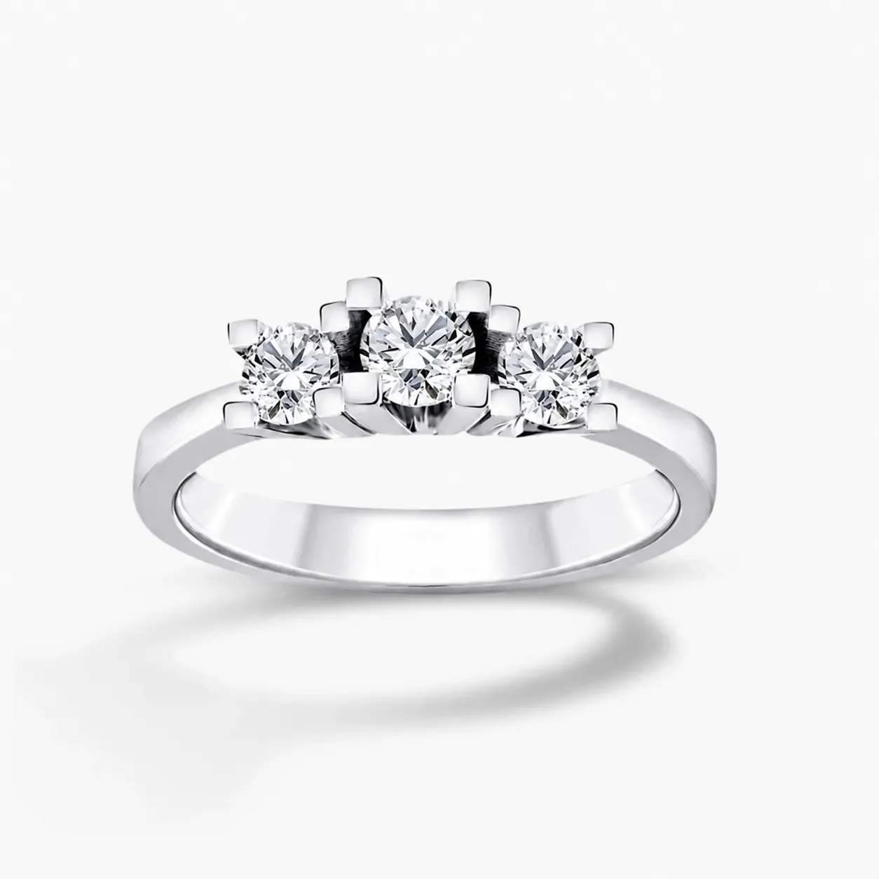 0.46 ct Pırlanta Tria Yüzük