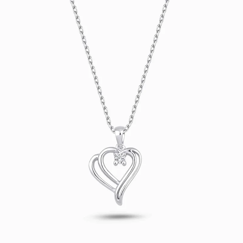 0.03 ct Pırlanta Kolye