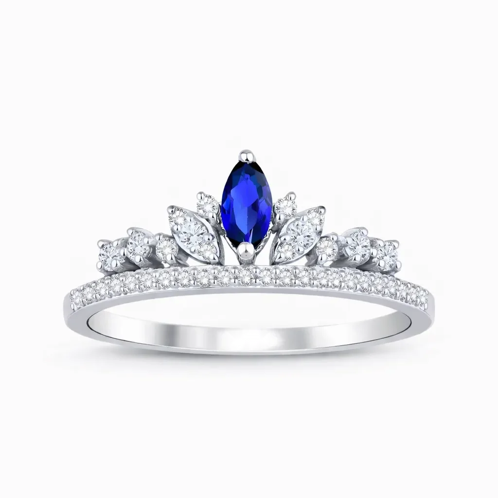 0.37 ct Safir Yüzük