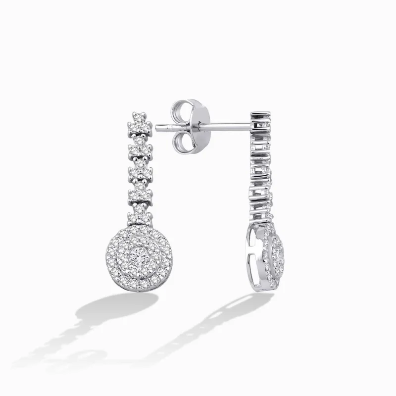 0.58 ct Pırlanta Küpe