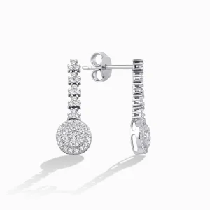 0.58 ct Pırlanta Küpe