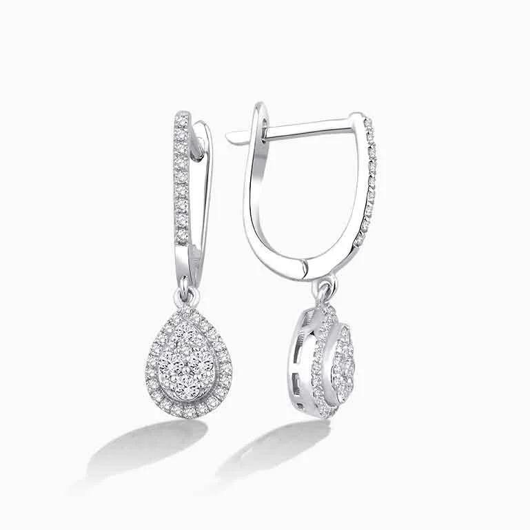 0.44 ct Pırlanta Küpe
