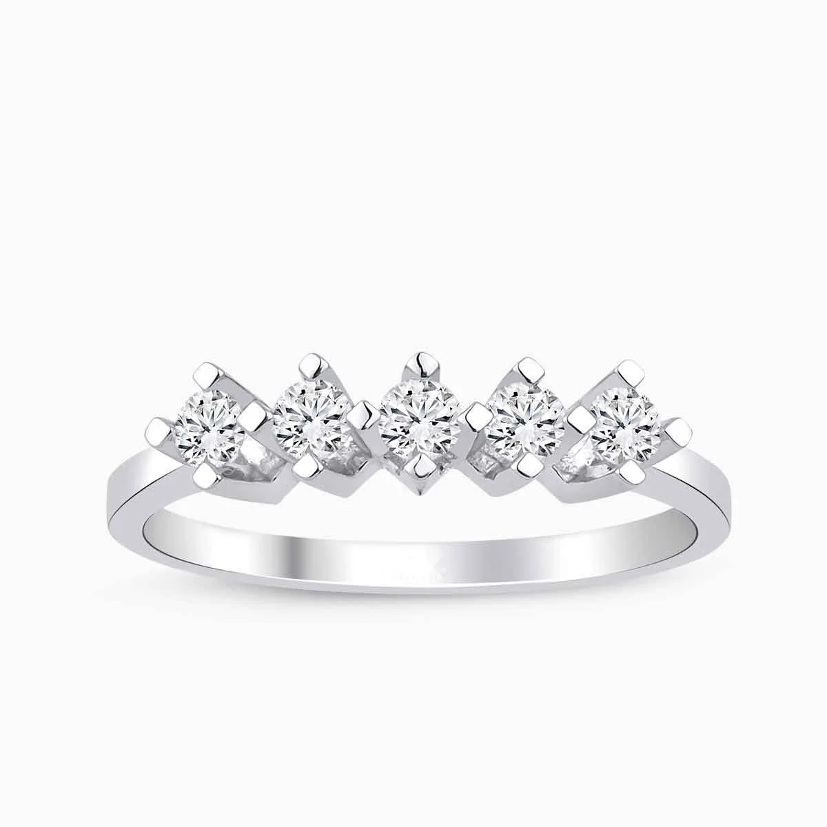 0.50 ct Pırlanta Beştaş Yüzük