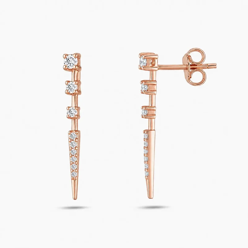 0.31 ct Pırlanta Küpe