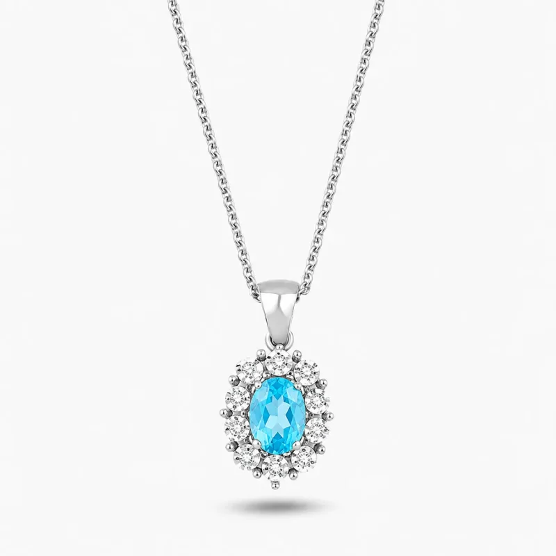 0.64 ct Pırlanta Kolye