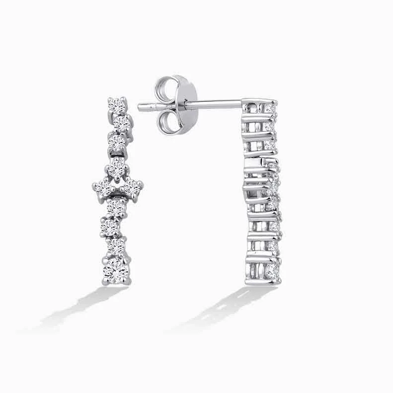 0.38 ct Pırlanta Küpe