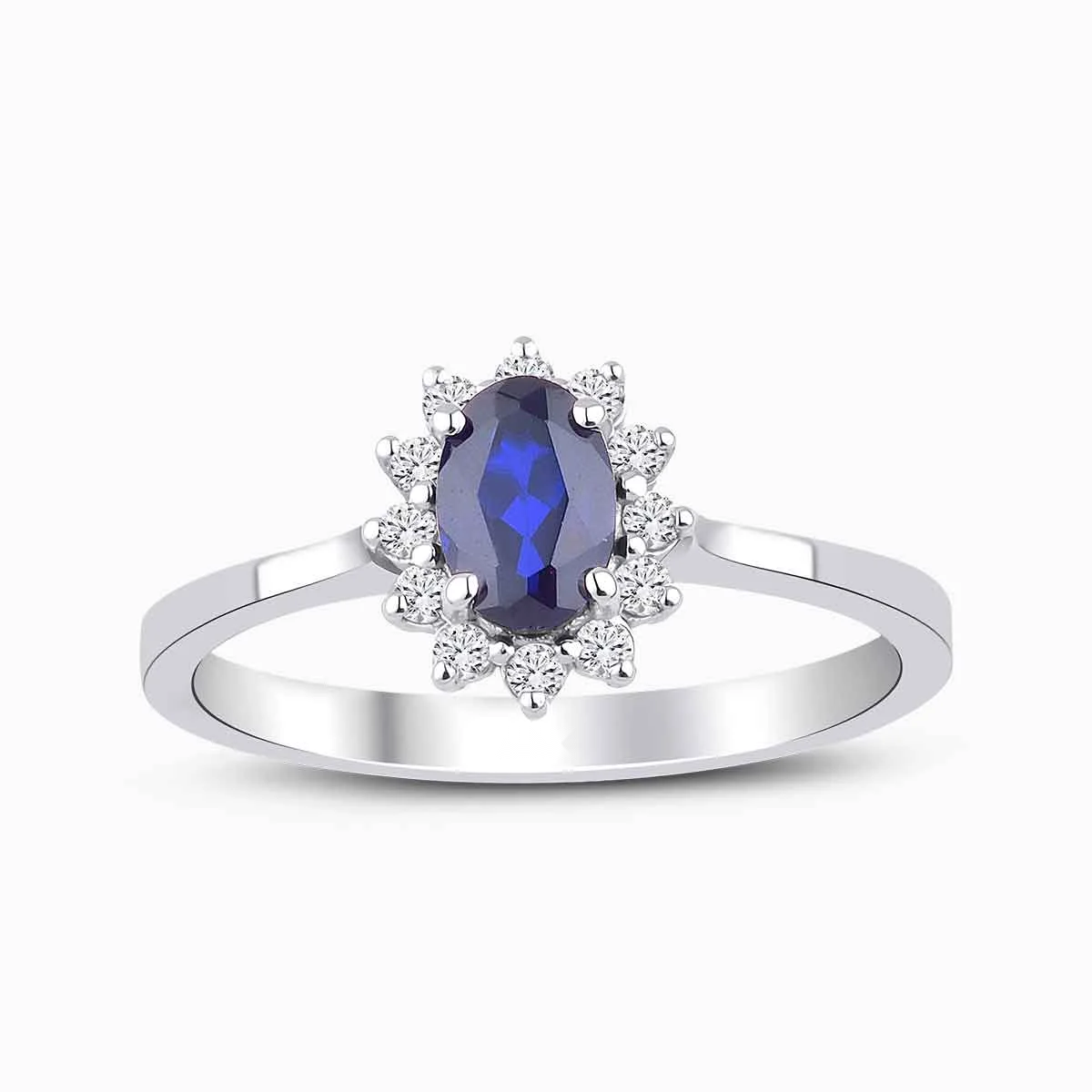 0.72 ct Safir Yüzük