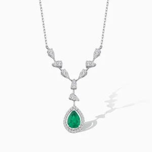 1.02 ct Zümrüt Kolye