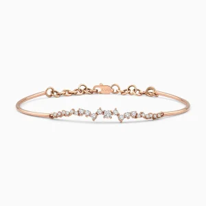 0.41 ct Pırlanta Bileklik — Rose Altın