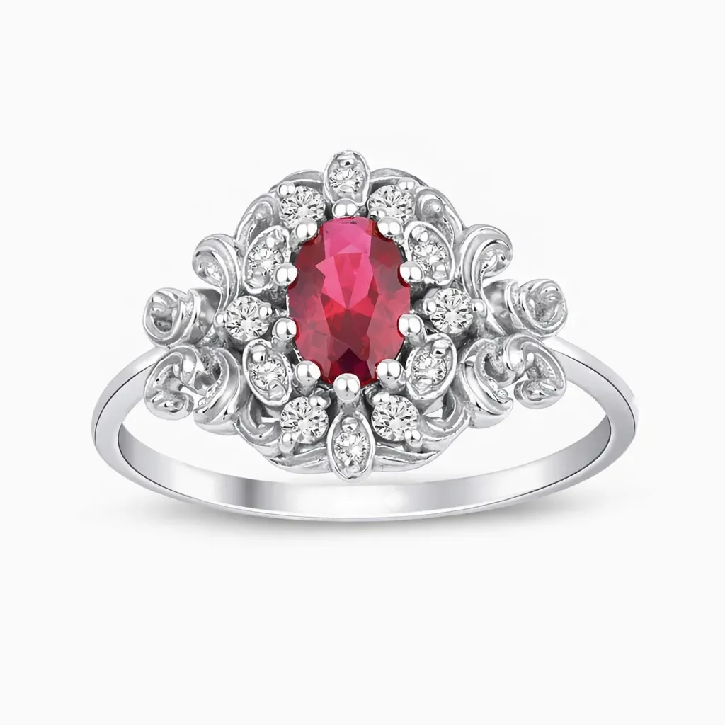 0.63 ct Yakut Yüzük