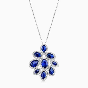 2.65 ct Safir Kolye