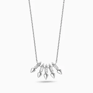 0.10 ct Pırlanta Baget Kolye