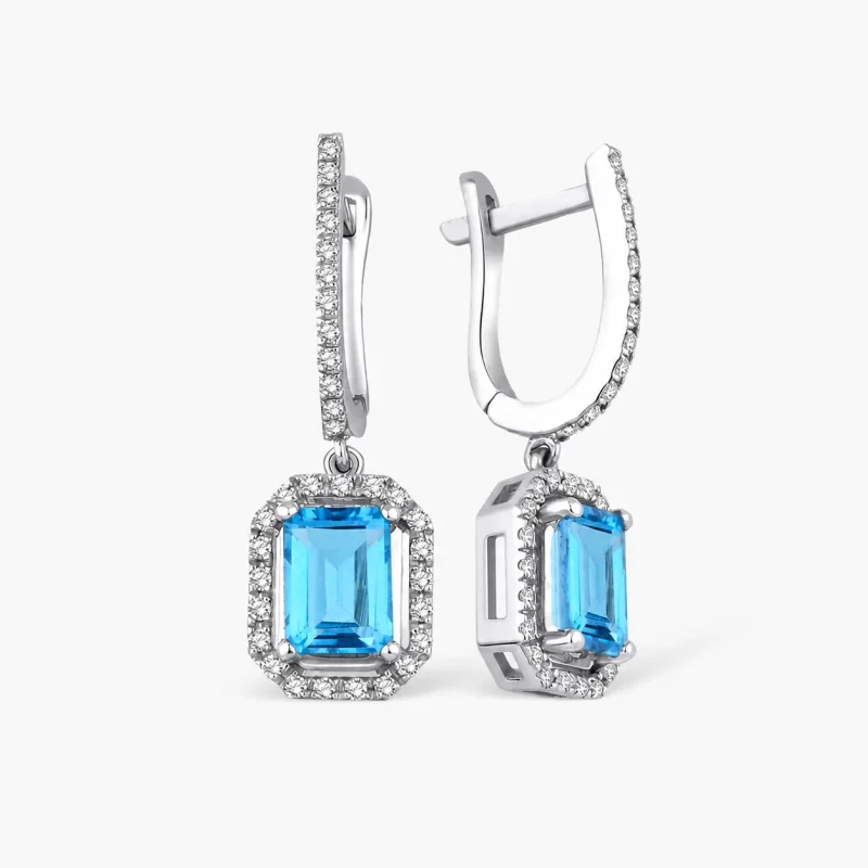 2.93 ct Pırlanta Küpe