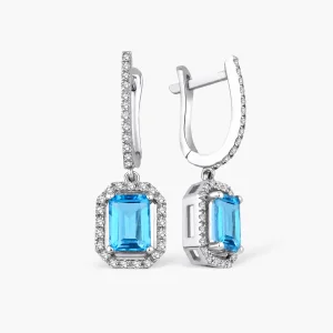 2.93 ct Pırlanta Küpe