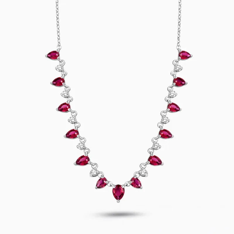 2.49 ct Yakut Kolye
