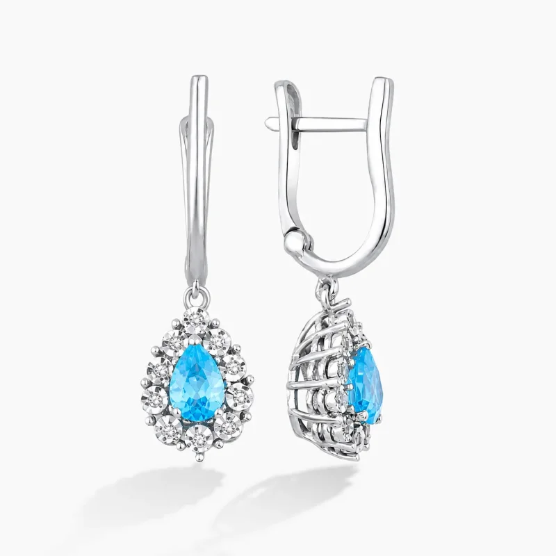 1.26 ct Pırlanta Küpe