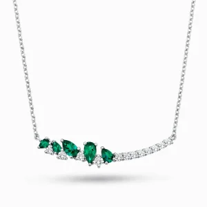 0.82 ct Zümrüt Kolye