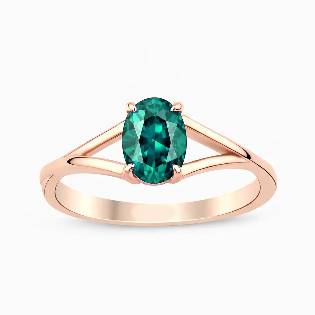0.60 ct Zümrüt Yüzük