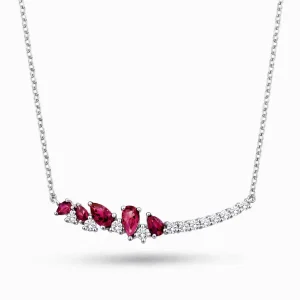 0.97 ct Yakut Kolye
