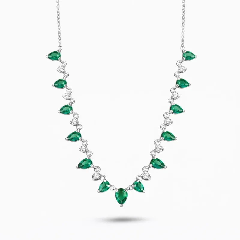 2.48 ct Zümrüt Kolye