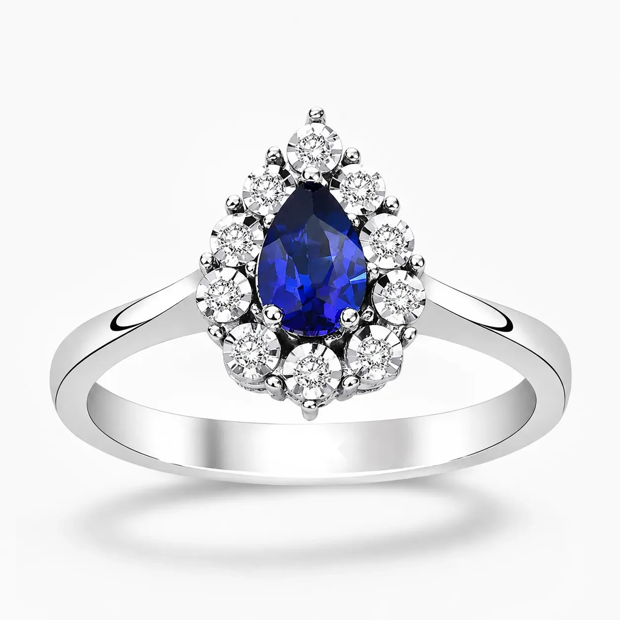 0.61 ct Safir Yüzük