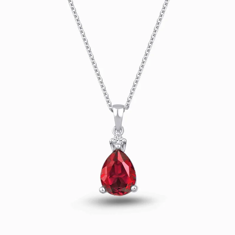 1.51 ct Yakut Kolye