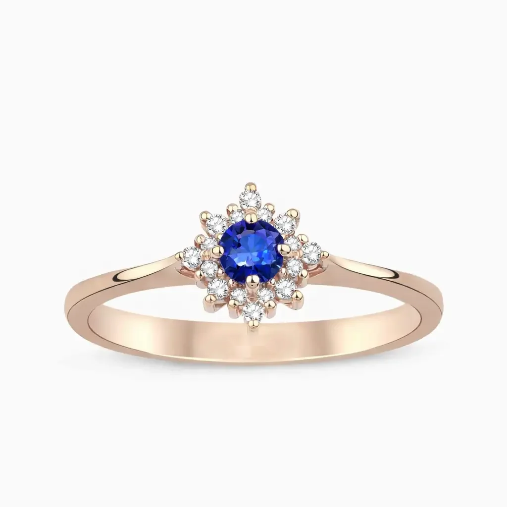 0.83 ct Safir Yüzük