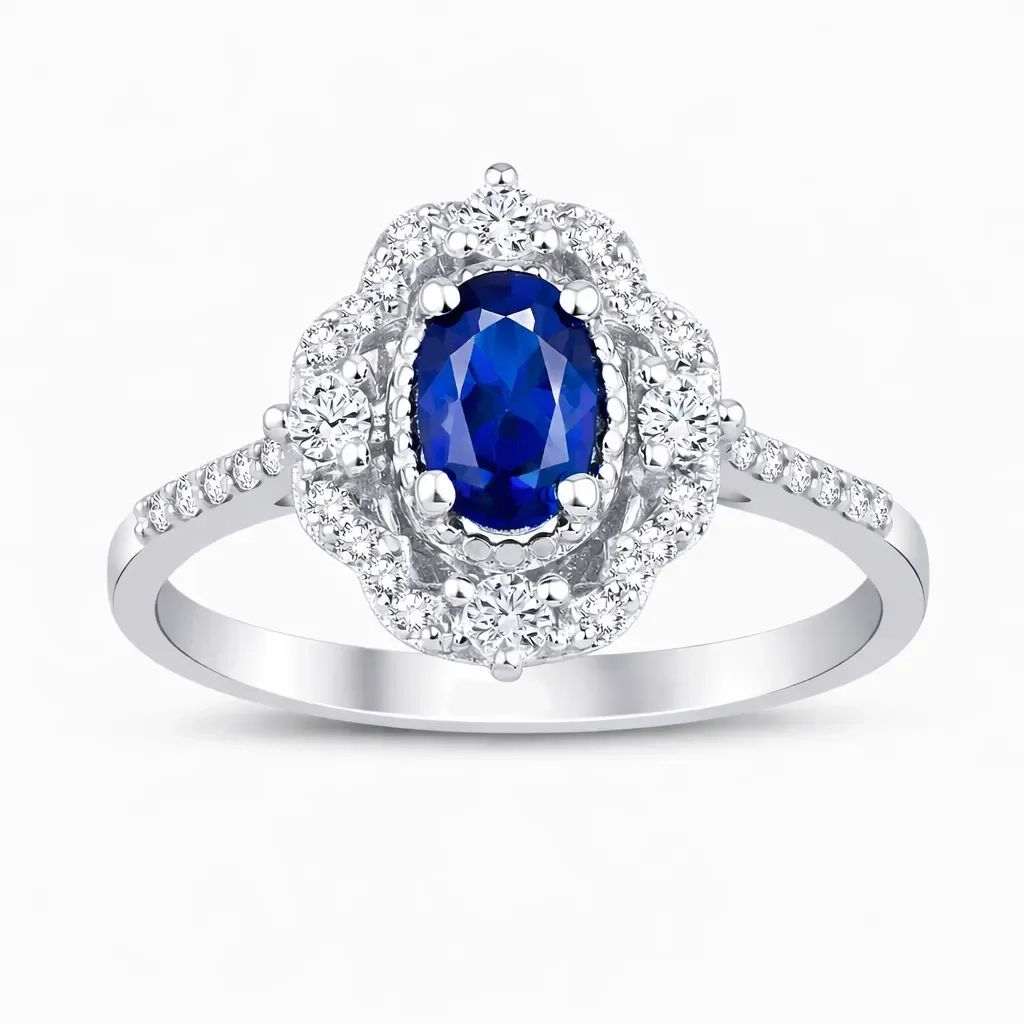 0.76 ct Sapphire Ring