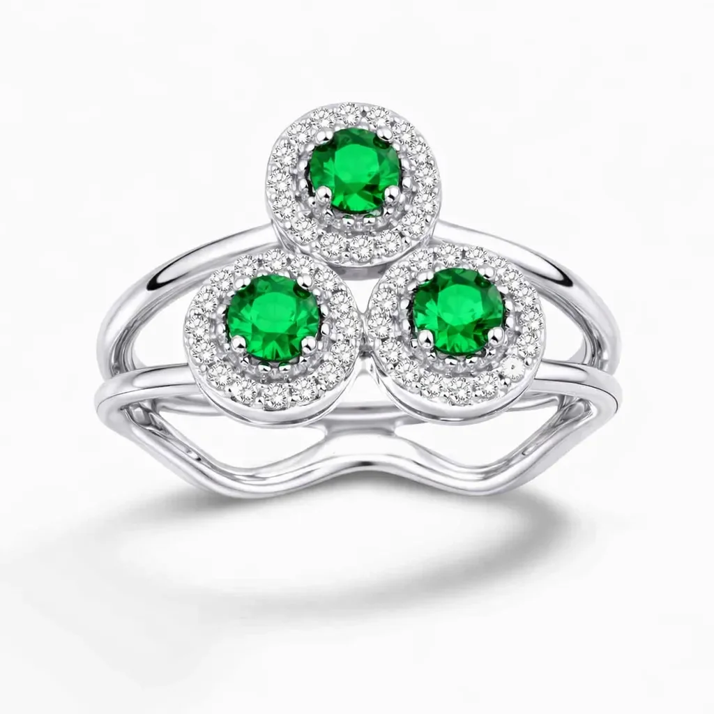 0.51 ct Zümrüt Yüzük