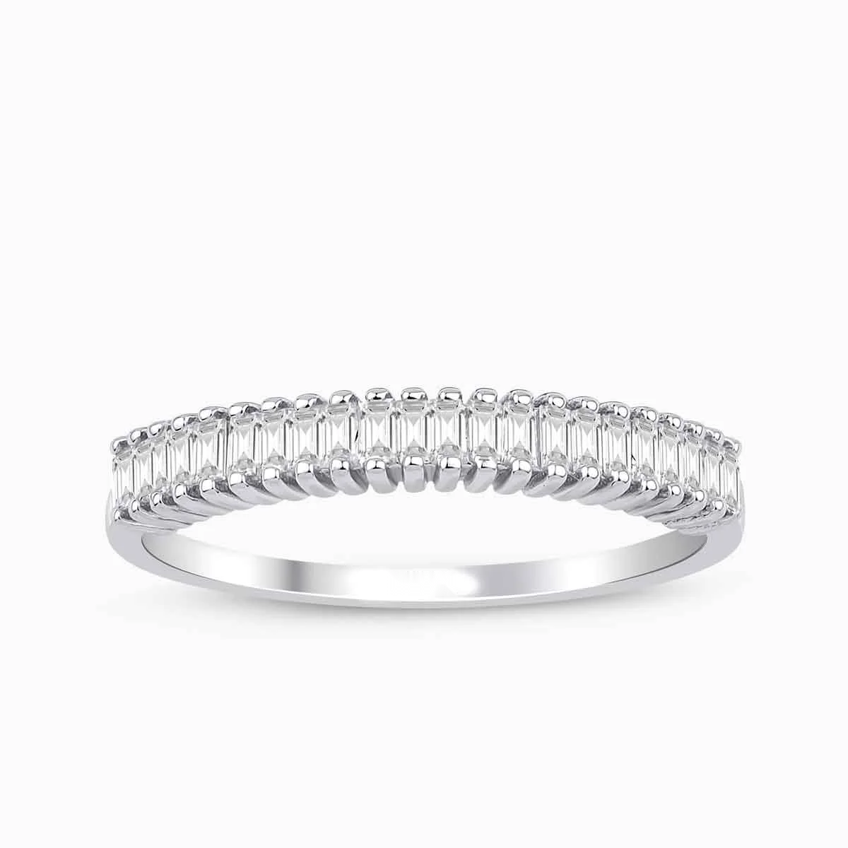 0.25 ct Pırlanta Baget Yüzük