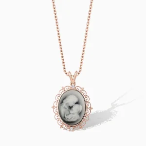 0.02 ct Pırlanta Kolye