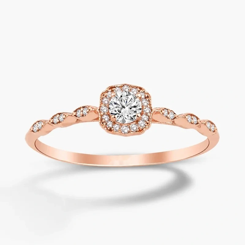 0.25 ct Pırlanta Tektaş Yüzük