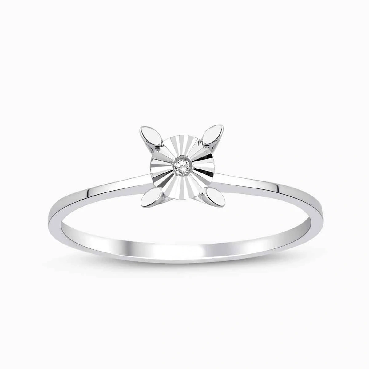 0.02 ct Pırlanta Tektaş Yüzük