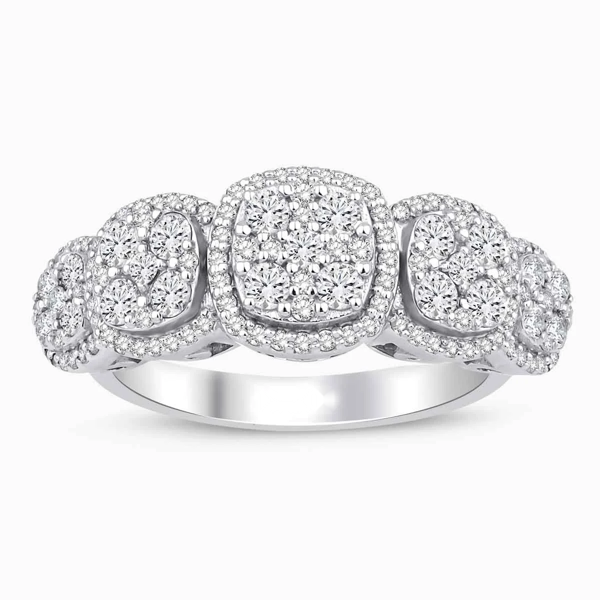 0.94 ct Pırlanta Beştaş Yüzük