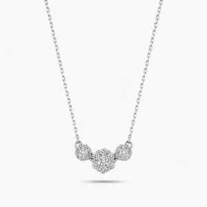 0.35 ct Pırlanta Tria Kolye