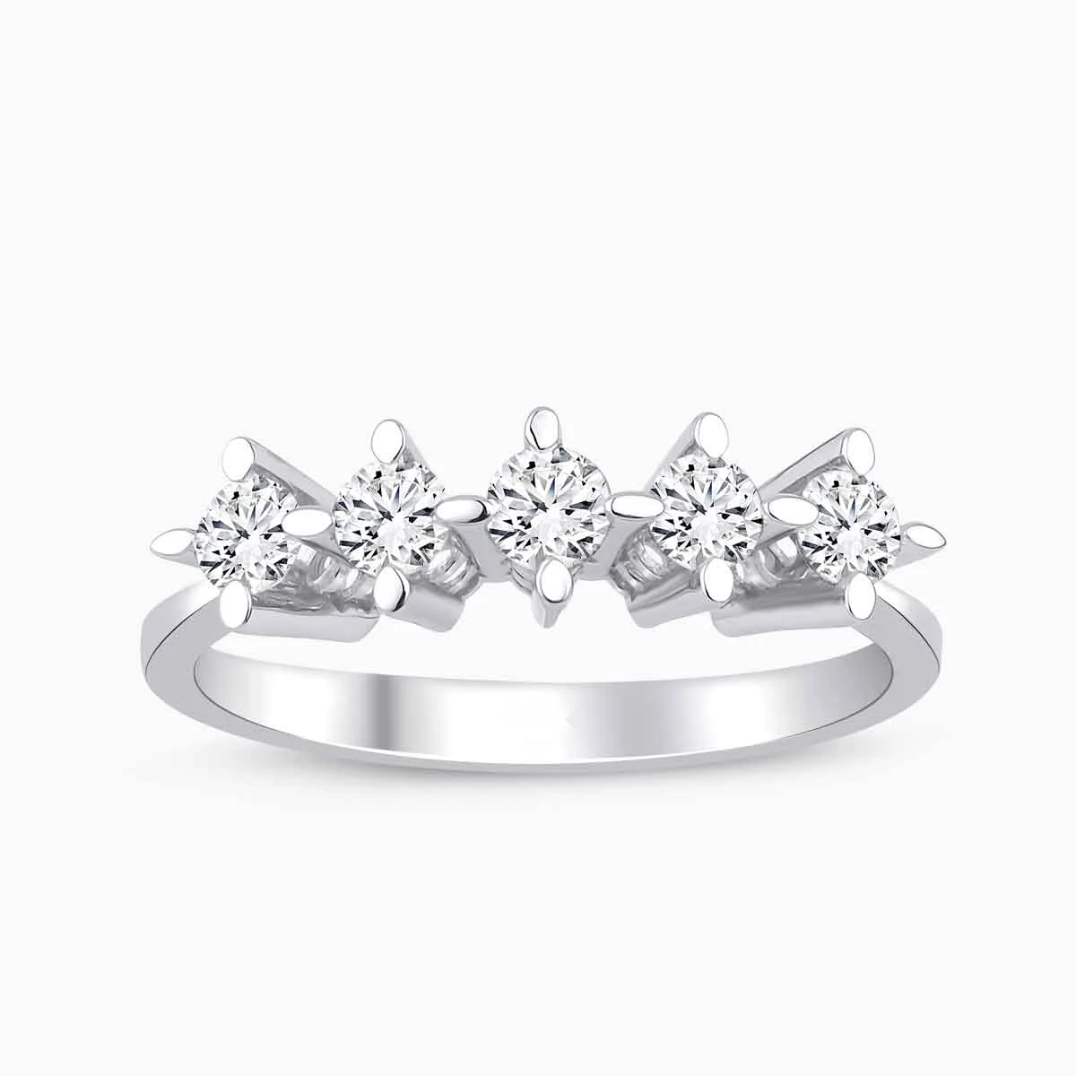 0.50 ct Pırlanta Beştaş Yüzük