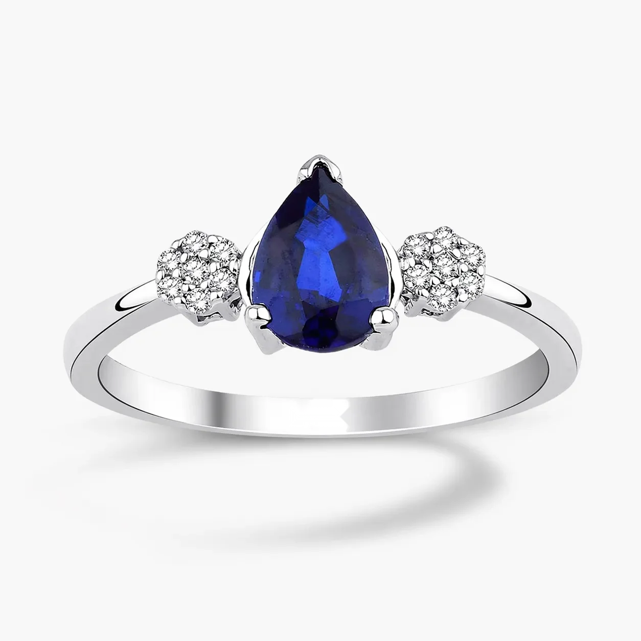 0.88 ct Safir Yüzük