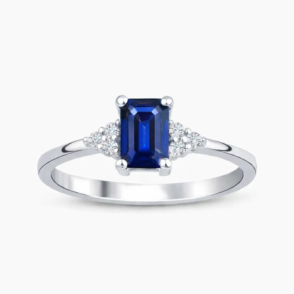 0.89 ct Safir Yüzük