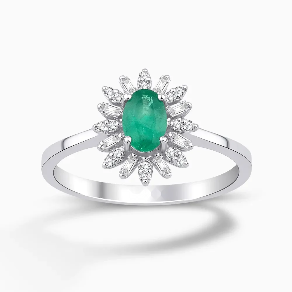 0.56 ct Zümrüt Yüzük