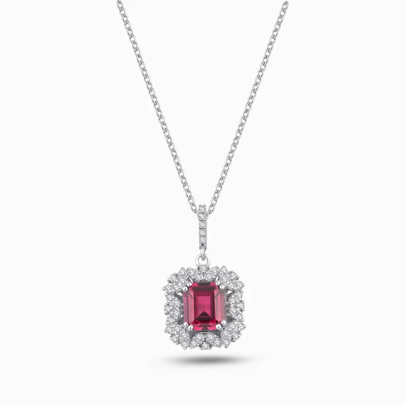 1.83 ct Yakut Kolye