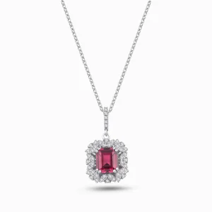 1.83 ct Yakut Kolye