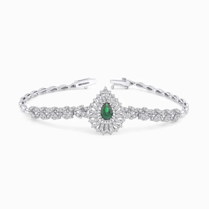 2.15 ct Zümrüt Bileklik