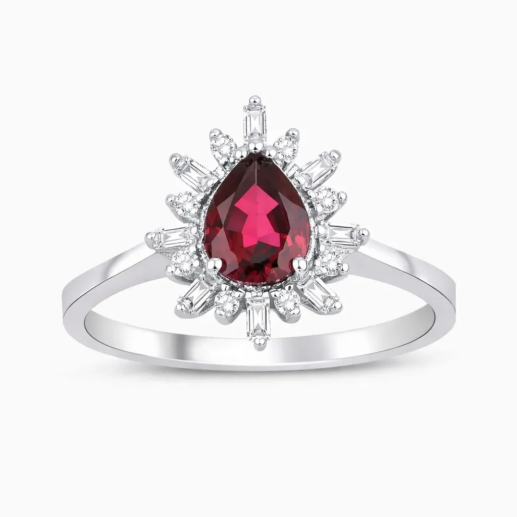 0.91 ct Yakut Yüzük