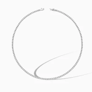 4.35 ct Pırlanta Su Yolu Kolye