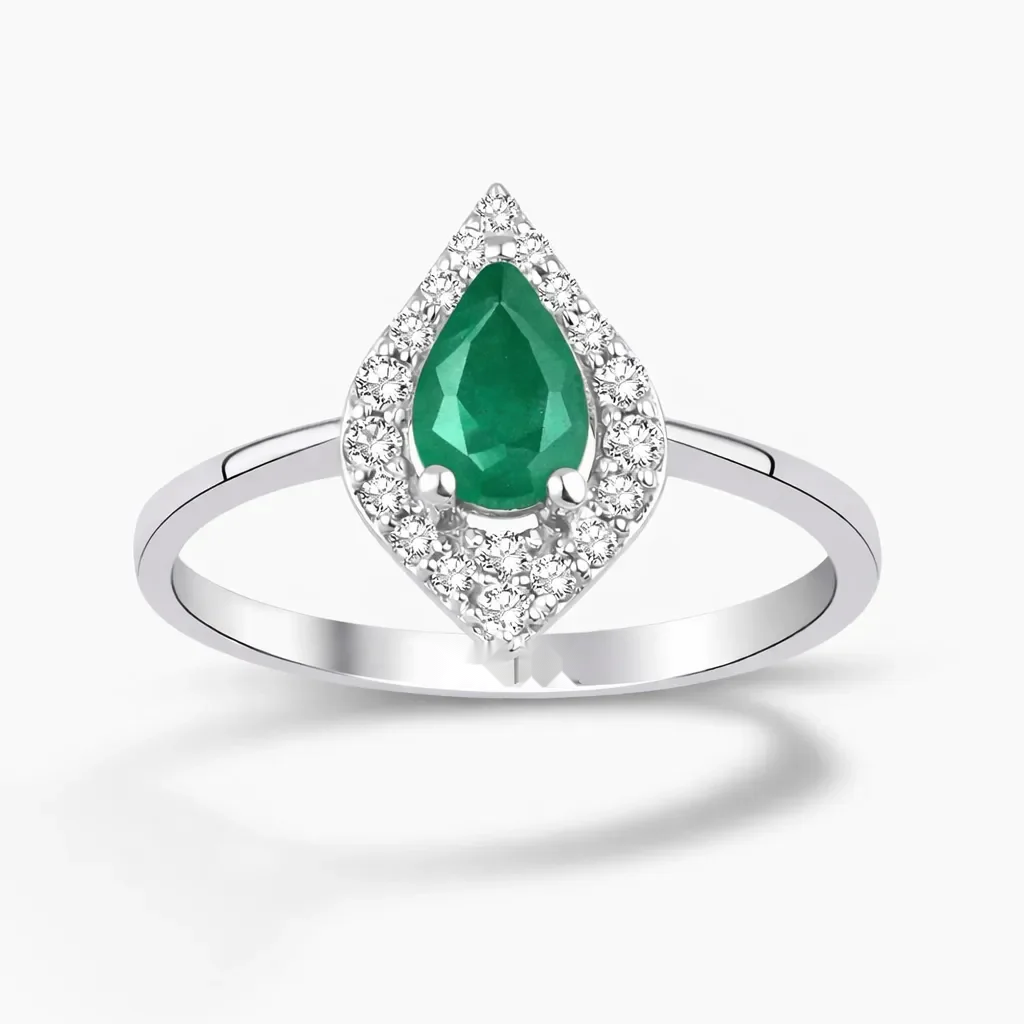 0.52 ct Zümrüt Yüzük